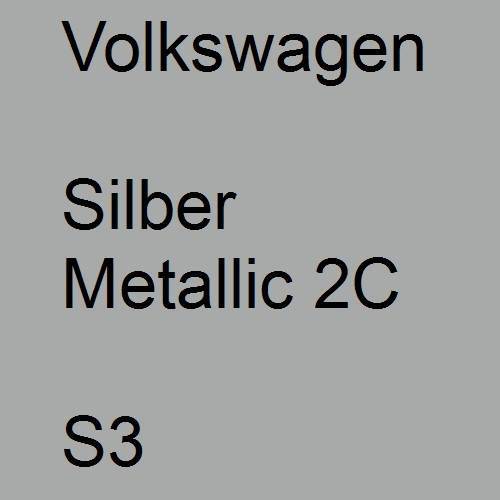 Volkswagen, Silber Metallic 2C, S3.